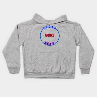 Circular Reasoning Works Because Kids Hoodie